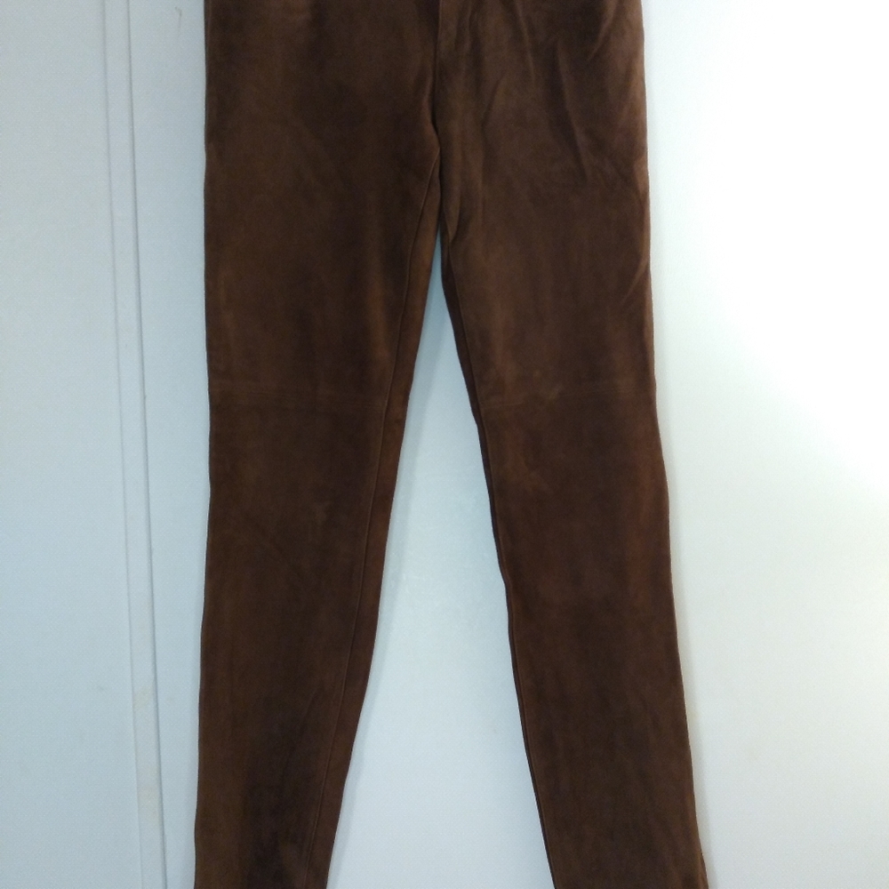 Lauren Ralph Lauren Jeans Co Suede Jeans - Picture 8 of 16